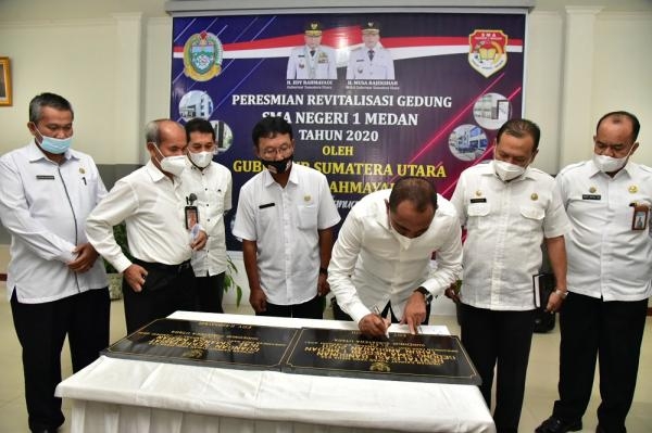 Pemprov Sumut Terus Berupaya Tingkatkan Fasilitas Pendidikan Sumut